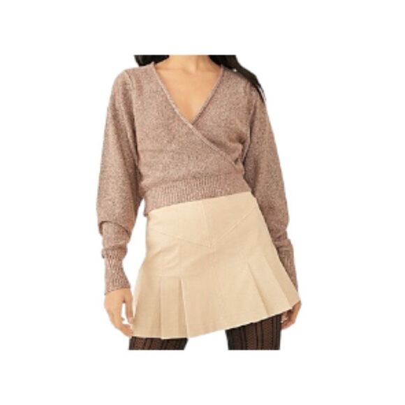 Free People Going For Gold Sweater Rose Small NWT,All Products : American Fashion Style Bags On Sale
